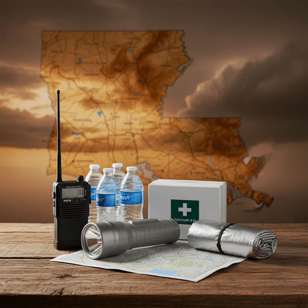 Hurricane evacuation plan for New Orleans, Louisiana