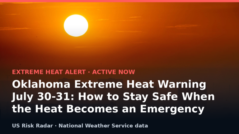 alert extreme heat warning ok 2026 07 31