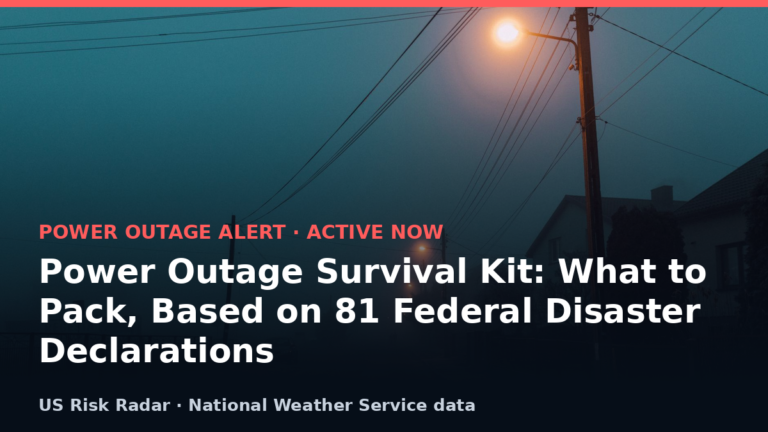 power outage survival kit hero