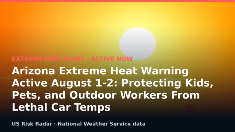 alert extreme heat warning az 2026 08 02