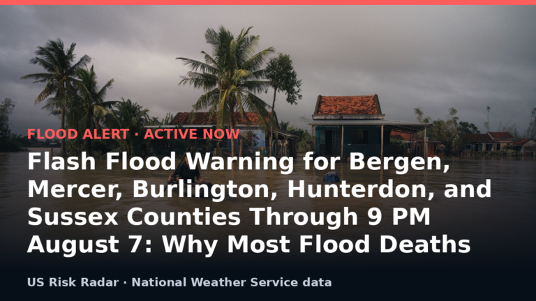 alert flash flood warning nj 2026 08 08